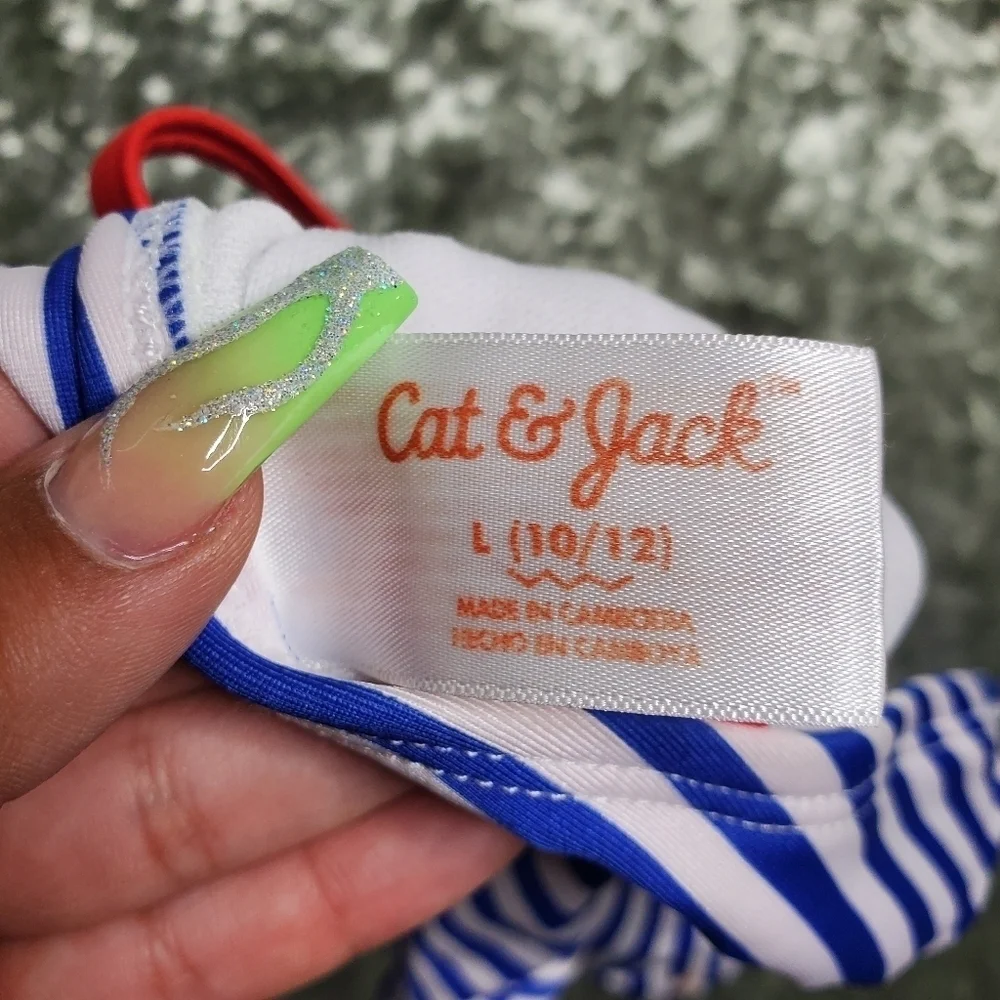 Cat &‎ Jack Star and Stripes Swimsuit